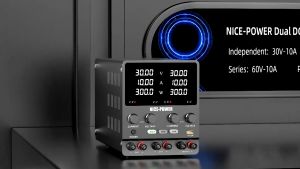 Dual Output DC Power Supply: 60V 5A Adjustable Switching Regulated Series (120V 5A) Parallel (60V 10A) DIY Lab Power Supply