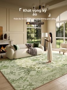 QINGGENGNONG | Vintage Persian Style Waterproof Washable Rug