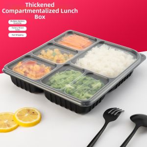 Multi-compartment Disposable Lunch Box 3-6 Compartments