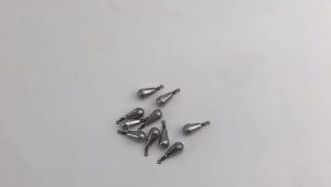 Quick Release Fishing Weight Sinker 10Pcs10g Soft Bait Sinker Bass Fishing Tackle Accessories Line Sinkers Hook Connector