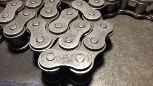 โซ่พระอาทิตย์ 428H/106 ข้อหนา (เหล็กอัลลอยของเดิมติดรถ)