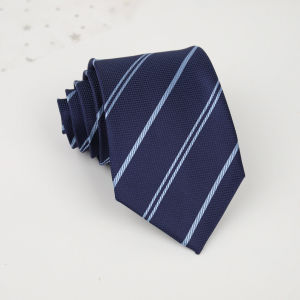 Cà Vạt Nam Cổ Điển 8cm Kẻ Sọc Xanh Dương Họa Tiết Paisley Hoa Dùng Hàng Ngày Dự Tiệc Cưới Thời Trang Chất Liệu Polyester.