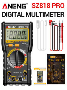 ANENG | Rechargeable ANENG SZ818 PRO Digital Multimeter 0Ohm to 200MOhm AC DC Voltage NCV Ammeter Voltmeter Professional Repair Detector