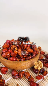 Keripik Kulit Melinjo Pedas Manis 1 Kg Murah Melinjo Moto Maling Melinjo Balado Mlinjo Lezate Snack Belinjo