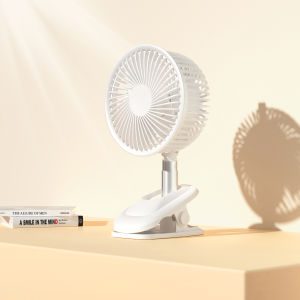 พัดลมไฟฟ้าขนาดเล็กแบบติดกาวสำหรับใช้ในออฟฟิศและหอพัก 2298 ลมแรง ดูดซับความร้อนได้ดี พัดลมแบบติดกาวแบบพกพา