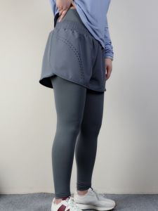 maytryit | Large Size Two-in-one Fitness Pants Quick Dry
