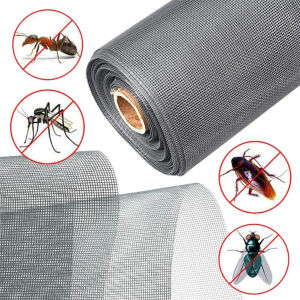 Windows Screen Door Replacement Screen Mesh DIY Anti Mosquito Insect Screen Fiberglass Screen Mesh Durable Curtain Mesh