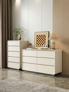 Modern Minimalist Solid Wood Six-drawer Chest