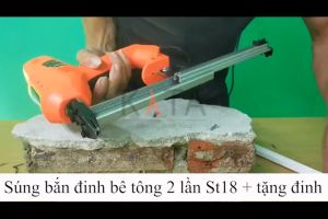 Súng Bắn Đinh Bê Tông ST18 Dùng Điện 220v Công Suất 1900w Bảo Hành 6 Tháng