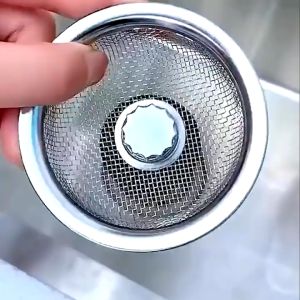 Bộ 2 Giỏ Lọc Rác Bồn Rửa Chén Inox Cao Cấp 5cm - Chất Liệu Inox 304 Dễ Dàng Sử Dụng An Toàn Khi Sử Dụng