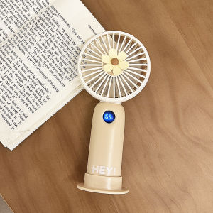Portable Handheld Mini Fan Silent Office Desktop Small Fan for Students Dormitory Bedside Fan Fresh Style Household Item