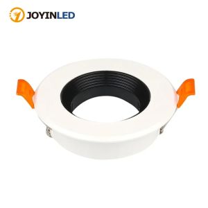 Modern Spotlights LED Recessed Downlight Round GU10 MR16 Spot Light Black White Ceiling Fixture for Living Room Home Decor