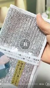 Ready stock Japanese wire cleaning cloth universal rag kitchen stove steel ball dish towel sink wire dishwashing mesh