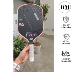 (Tặng Bóng + Túi + Quấn cán) Vợt Pickleball FA Carbon T700 Cao Cấp Chính Hãng Siêu Nhám