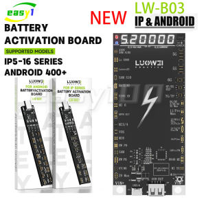 LUOWEI LW-B03/B02/B02 Battery Activation Board No Disassembly Required for iPhone 5-16pm & Android One-Click Battery Activation