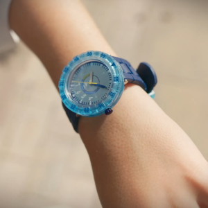 Flik Flak Bluebrick (FCSP133) Blue Silicone Kids Watch