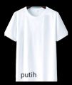 KAOS PUTIH/KAOS OBLONG POLOS/KAOS MURAH/BAJU KAOS ATASAN/KAOS POLOS PUTIH. 