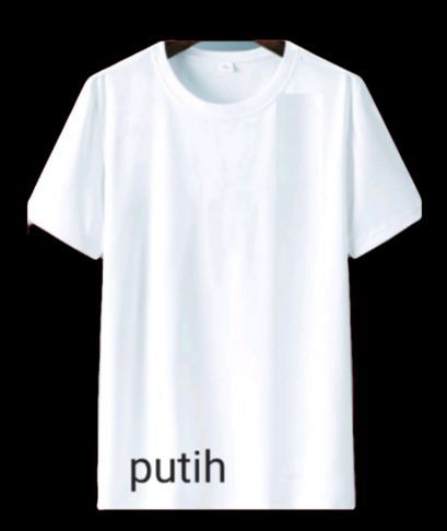 KAOS PUTIH/KAOS OBLONG POLOS/KAOS MURAH/BAJU KAOS ATASAN/KAOS POLOS PUTIH
