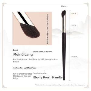 MakeupGirl | Slanted Soft Bristle Nose Contour Makeup Brush