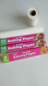 [10 ชิ้น] กระดาษไข BAKING PAPER กระดาษรองอบ กระดาษรองกันติด อุปกรณ์เบเกอรี่ ยาว 5เมตร และ10เมตร. OO99