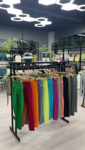 Quần dài lulu 25% spandex chất liệu mềm đanh vải mặc co giãn tôn dáng