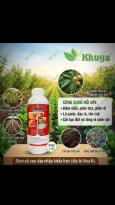 Phân bón sinh học OmegaGrow 5-1-1 loại 1 lít 100% Đạm Cá Mỹ