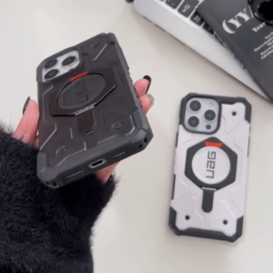 UAG Samsung Galaxy S25อัลตร้า/S25 + พลัส/S25/S24 S23อัลตร้า/S24 S23พลัส/S24 S23ป้องกันกรณีที่มีขาตั้งตกเคสซัมซุงแบบใส