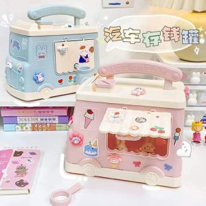 Cute Car Piggy bank可爱汽车存钱罐