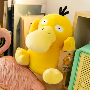 Psyduck Figurine Doll Little Yellow Duck Stuffed Toy Sleeping Ragdoll Bed Pillow Birthday Gift for Girl