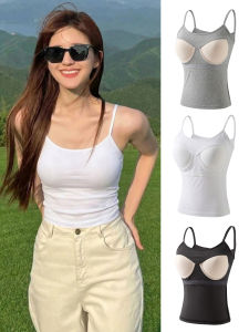 YAYANGREN | Backless Bra-in-Integrated Camisole Tank Top