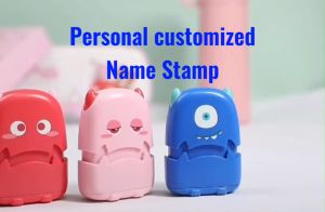 Everสลึงตราประทับชื่อแบบกำหนดเองสำหรับเสื้อผ้าตราชื่อสำหรับเด็กตราประทับเครื่องแบบนักเรียนแบบไม่ซีดเหมาะสำหรับเด็กผู้ชายและเด็กผู้หญิง