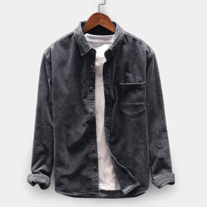 Jacket Corduroy Shirt Pocket Jacket Jacket Corduroy Shirt with Pocket Coat