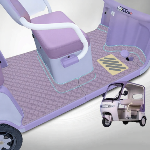 Decorative Electric Tricycle Accessories Foot Mat and Seat Cover