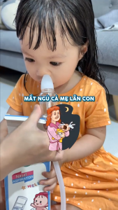 Bộ dụng cụ hút mũi cầm tay cao cấp EMA | 2 đầu hút silicon + hộp đựng & chổi vệ sinh tiện lợi