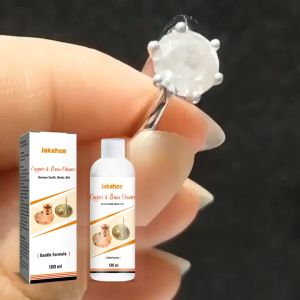 Jakehoe Jewelry Cleaner Jewelry Cleaning And Decontamination Anti-Oxidation Blackening Jewelry Maintenance Cleaner 100ml