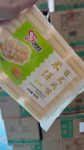 โดโซะ เค้กข้าวสไตล์ญี่ปุ่น รสชีส ตรา Ding wang   แพ็คละ 36 ซอง 300 กรัม เนื้อกรอบฟู หวาน อร่อย