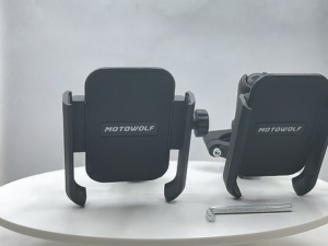 1PC โทรศัพท์มือถือที่ถือโทรศัพท์มือถือแบบหมุนได้ 360 ° สำหรับรถจักรยานยนต์