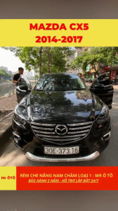 Rèm Che Nắng Xe MAZDA CX5 2014-2017 Loại 1 MR Ô.TÔ Chống Tia UV Tia Cực Tím  Bảo Hành 2 Năm [ Tặng Khăn Lông Cừu ]