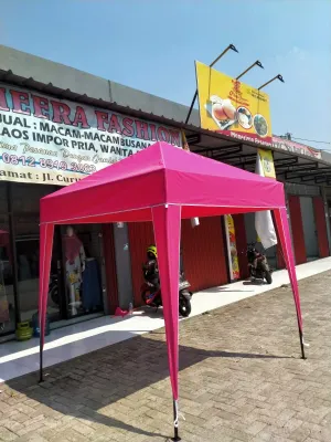 Tenda cafe ukuran 2x2 promo satu set TINGGAL PAKAI