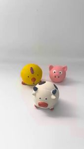 đồ chơi gia súc gà bò heo nhựa dành cho chó mèo - T3 PETS SHOP