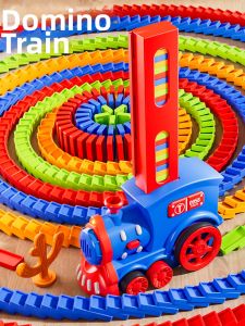 TEMiTANGMI | Educational Electric Domino Train Toy