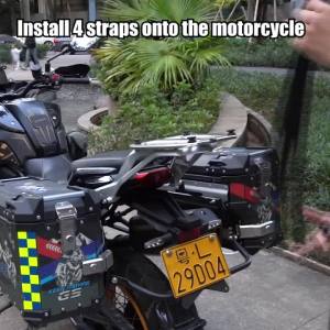 40L 50L 66L 70L 80L 100L Waterproof Motorcycle Seat Bag For Harley Kawasaki Yamaha Honda Suzuki BMW Rear Tail Luggage Dry Bag