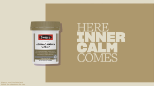 Swisse Ultiboost Ashwagandha Calm+ 60 Tablets (EXP:03 2028)