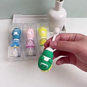 ไฮไลท์หุ้น กลางวัย การแปรงสีฟันเด็ก 0-6 ขวบ ลายการ์ตูน แปรงสีฟันเด็กขนนุ่ม แปรงสีฟันเด็กน่ารัก กับ ด้ามจับกันลื่นถนัดมือ