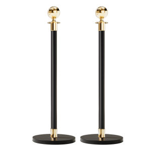 XINWANHUANG | Stainless Steel Bollard with Rope Isolation Barrier Extendable Barrier Welcome Pole One Meter Line