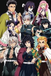 Bandai | DIY Anime Demon Slayer Group Compilation Character Diamond Painting Mosaic Handmade Art Exquisite Home Decoration