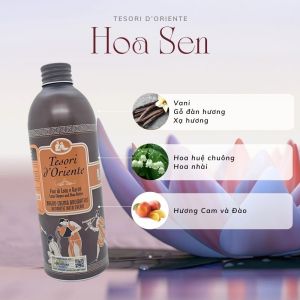BETSELLER -Sữa tắm Nước Hoa Nâu Hoa Sen hương thơm quyến rũ lưu hương 6-8 tiếng