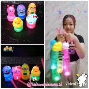 (1PCS) MAGIC LAMPION PER LED WARNA WARNI / LAMPION MAINAN ANAK VIRAL / LENTERA LAMPU MOTIF KARTUN FESTIVAL CAP GO MEH / LAMPION MOON CAKE / LANTERN SPRING LED RAINBOW MID AUTUMN / LKP7581