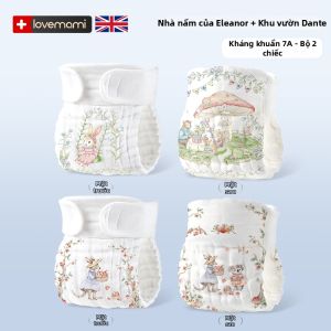 lovemami | Tã Vải Dùng Lại Cho Trẻ Sơ Sinh Cotton