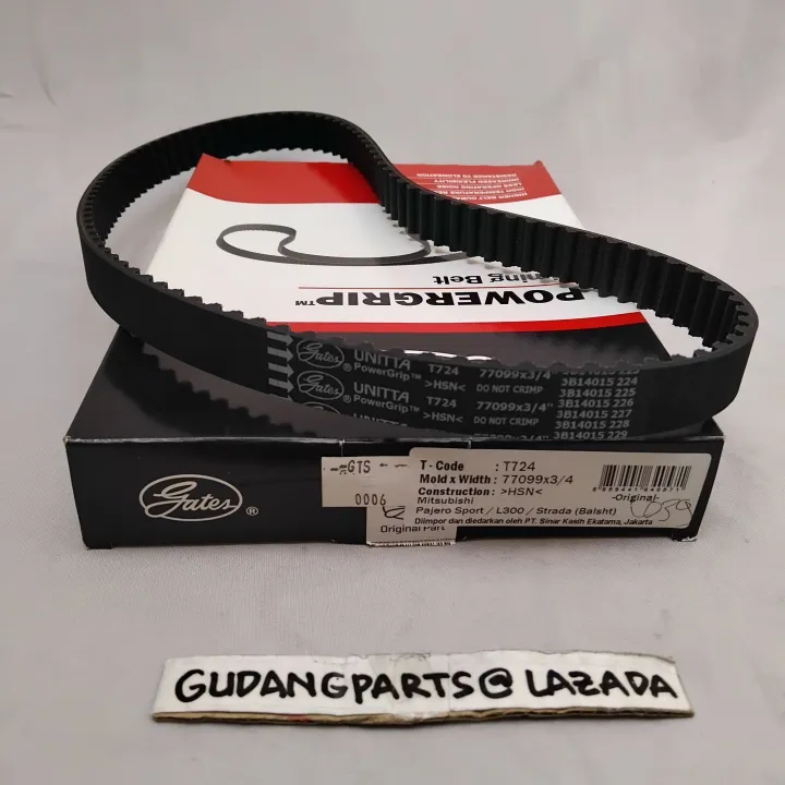 TIMING%20BELT%20MITSUBISHI%20KUDA%202.5%20PENDEK%20GATES-T724%20-%20Image%202